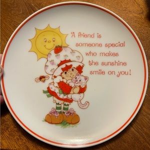 Strawberry shortcake collectors plate
